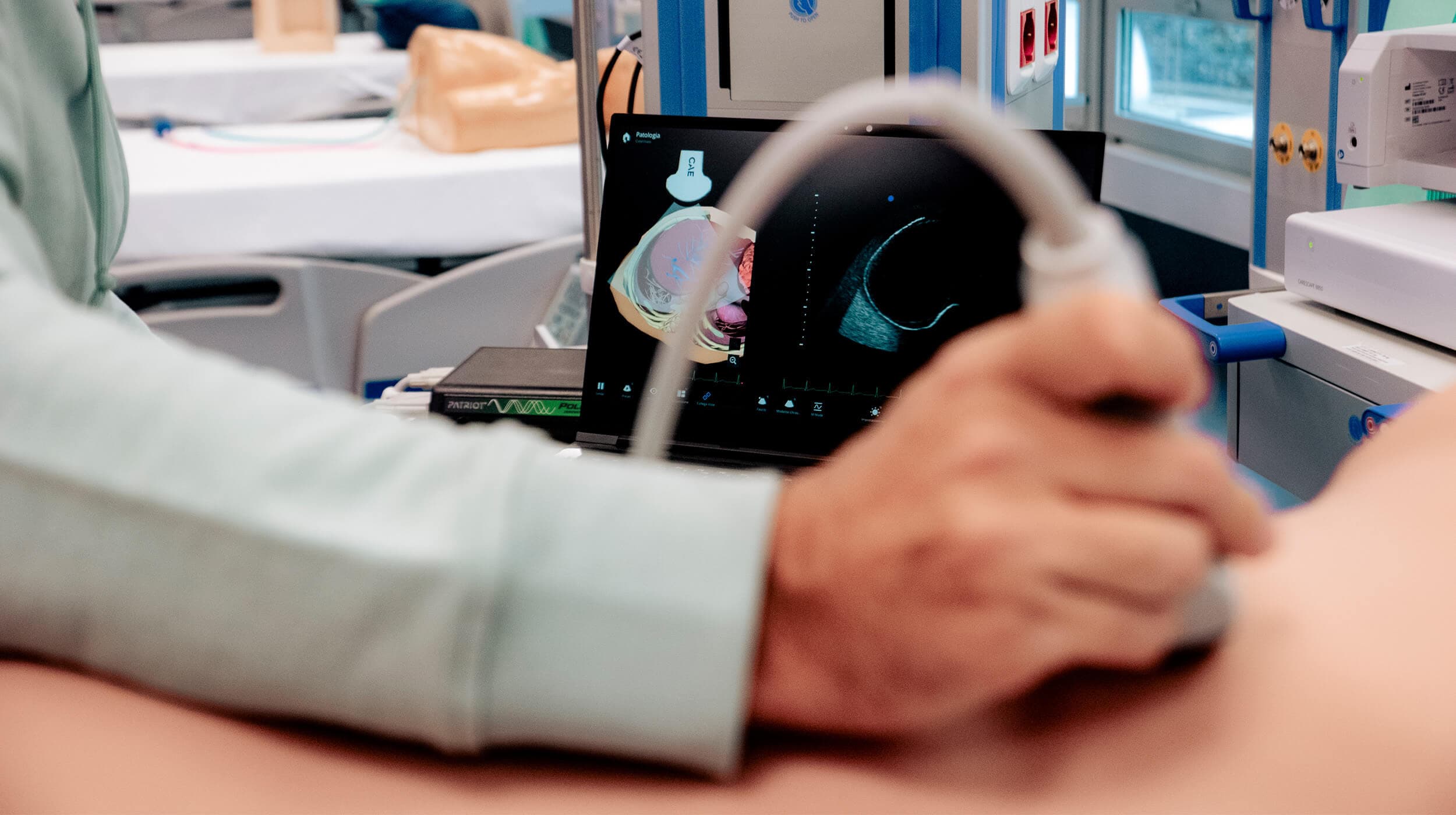 LABSI Simulazione ecografia il centro