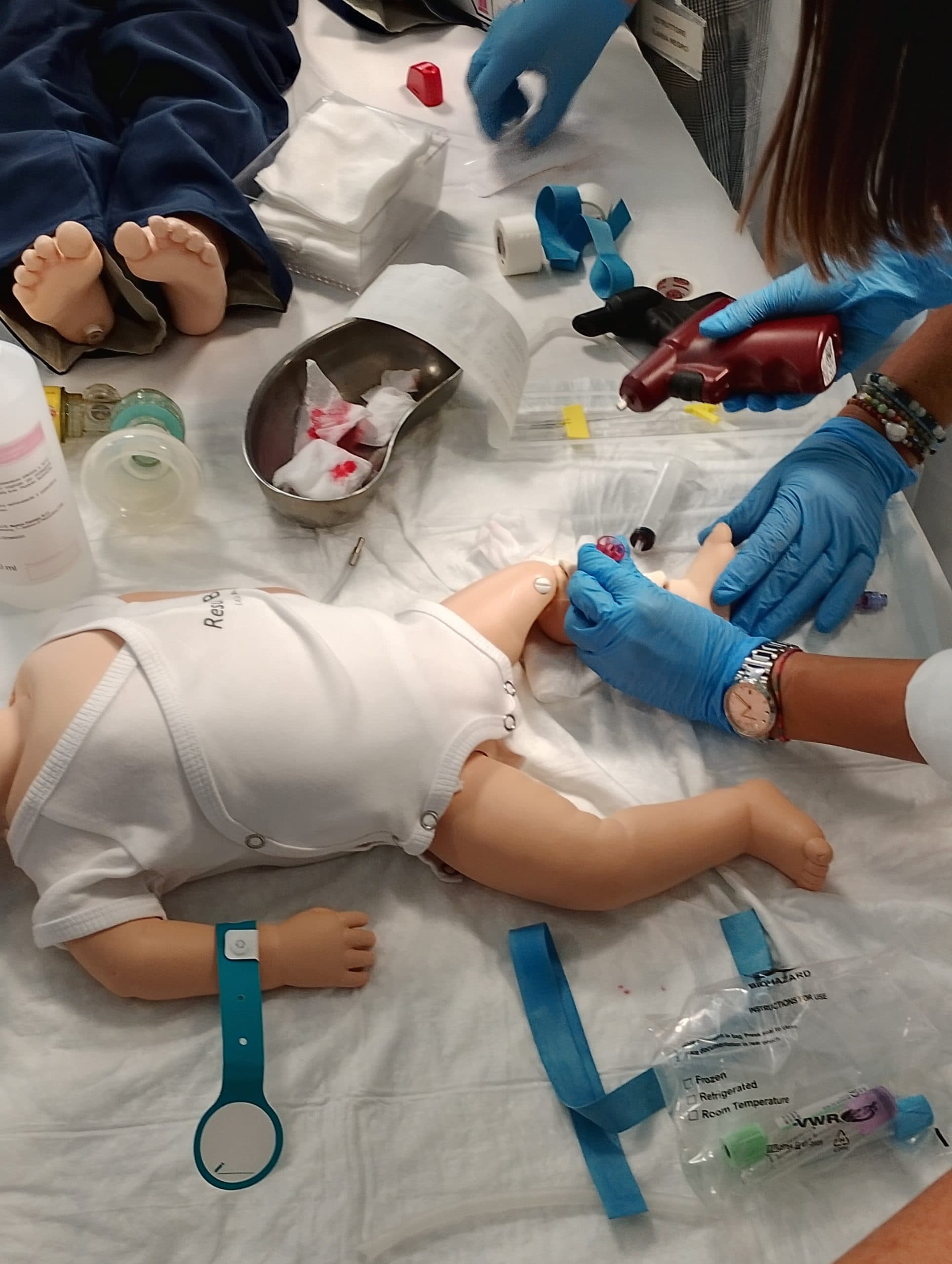 Simulazione di emergenza pediatrica